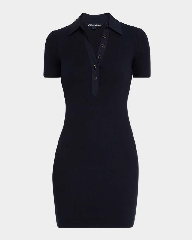 Bailey Short-Sleeve Polo Dress